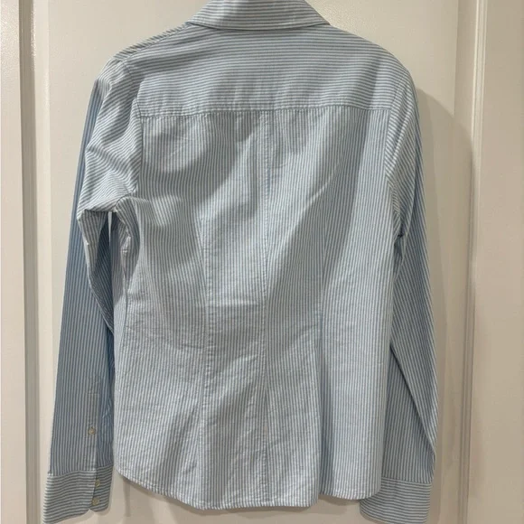 Women’s Vineyard Vines Blue Striped Shirt - Picture 7 of 7